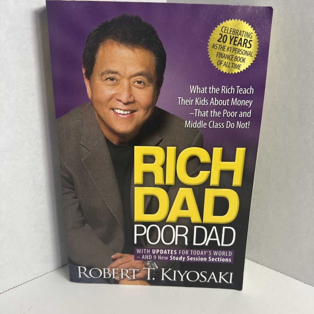 Rich Dad Poor Dad Robert Kiyosaki 20th Anniversary Paperback 2017 9781612680170